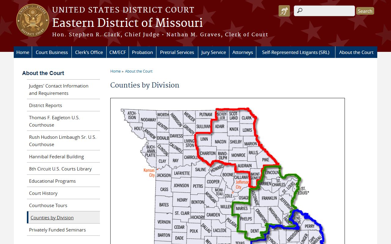 Warren County Circuit Court records Eastern District county division source