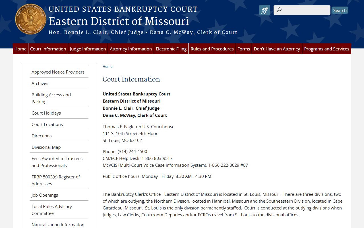 Warren County probate records comparison with Eastern District bankruptcy court information
